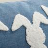 Three-dimensional Design Throw Pillow Cover Embroidered Waist Cushion Cover Pillowslip  Sofa
