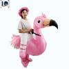 Надувной костюм фламинго для рождественских карнавалов и фестивалей