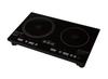 IH IH Cooking IH No Construction Required 52cm Timer Compatible with Equipped with Simmering Silent Black [Yamazen] 2-burner Stove, Heater, 1400W,