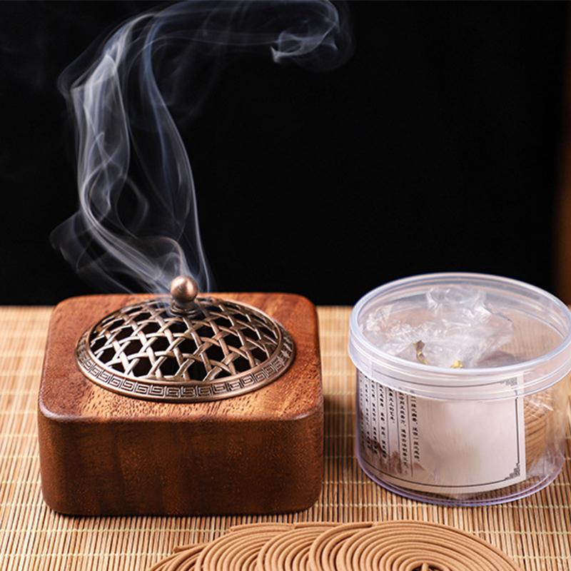 Household Decoration Walnut Fragrance Diffuser Incense Spice Incense Burner