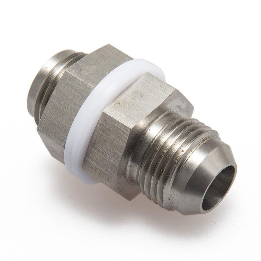 Universal Turbo Steel Oil Pan Return Drain Plug Adapter Bung Fitting For AN10 Weldab