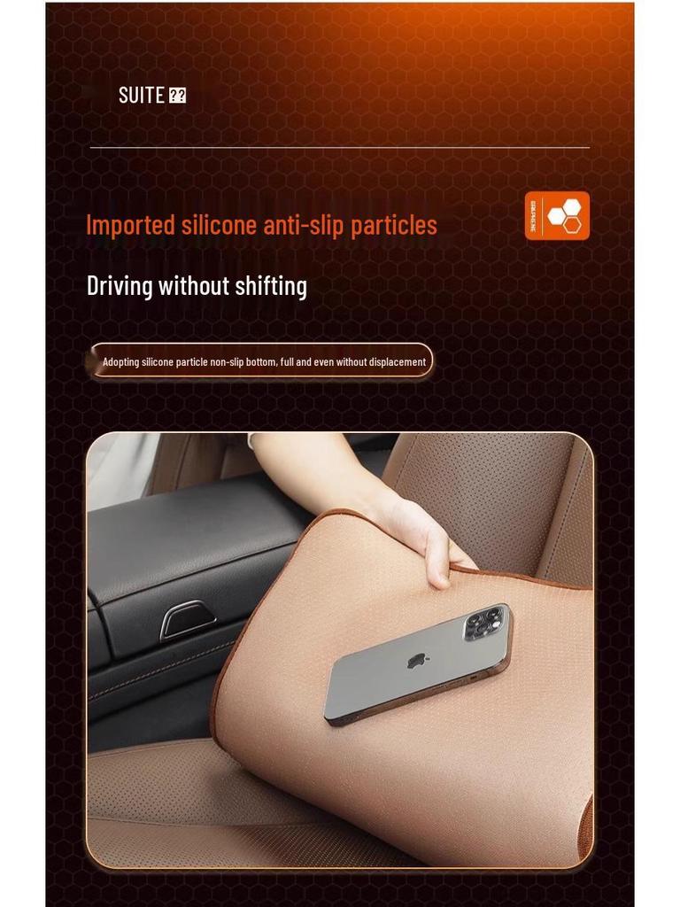 Графеновая подушка с подогревом для автомобильного сиденья - Зимняя плюшевая 12V USB Электрическая подкладка