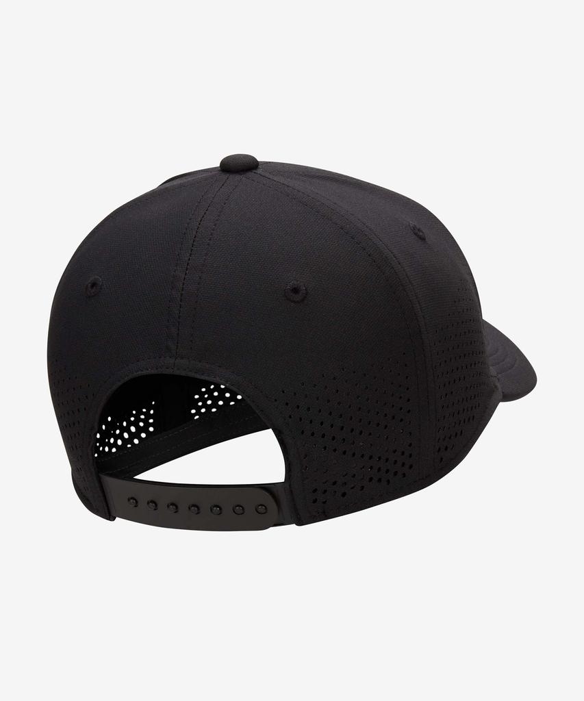 NIKE Dri-Fit Adv Club Structure Swoosh Cap - Black:White / Fb5636-010