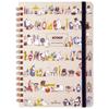 Hallmark Moomin Ring 826222 Notebook, Beige,