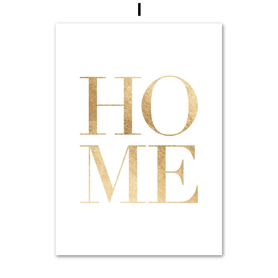 Золотые Зеленые Листья Цветок Абстрактные Модные Постеры И Принты Холст Живопись Настенное Искусство Картины Для Гостиной Домашний Декор