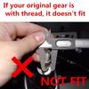 5 Speed Car Gear Shift Knob Shifter Lever Stick Knob Bushing Dust Cover For Suzuki Swift 2005-2010 For Suzuki S-Cross SX4 ALTO