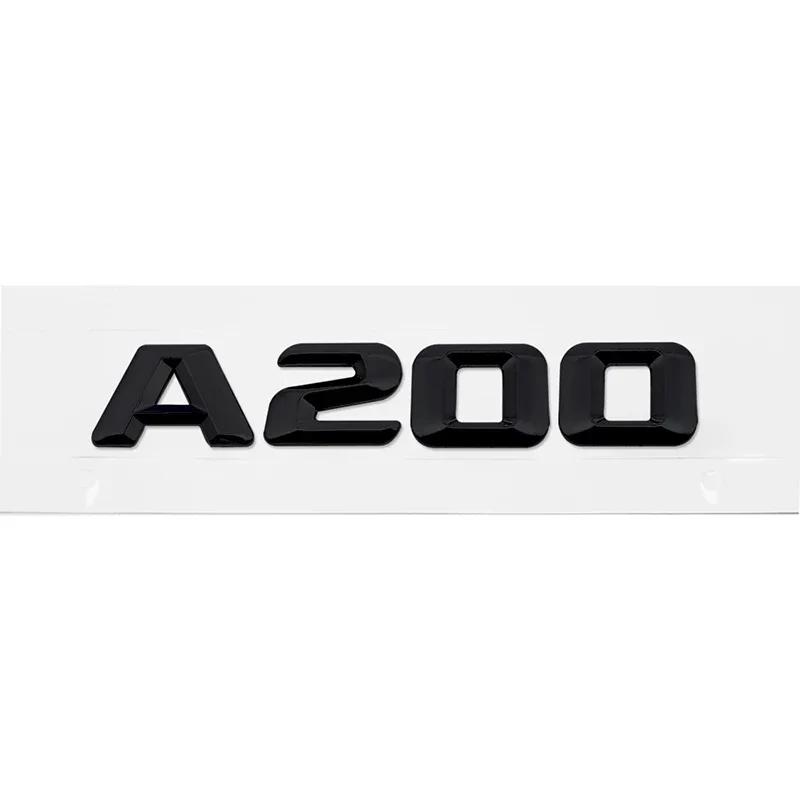 Alloy ABS Car Tailgate Sticker Badge for Mercedes Benz A Class A45 A63 A140 A160 A180 A200 A220 A250 A260 Rear Trunk Emblem AC1