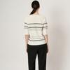Bcbg Stripe Round Knit Top B4m4k473