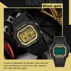 SANDA's New Square Single Display Movement Multi-functional Luminous Waterproof Outdoor Sports Student Electronic Watch