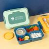 Bento Lunch Box with Leakproof Sauce Box Multi-Compartment Snack Box Meal Prep Containers for