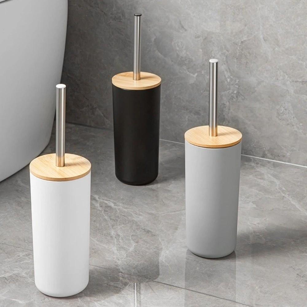 Standing Base Toilet Brush Set Long Handle Toilet Rim Cleaner Brush Bathroom Toilet Brush Bathroom