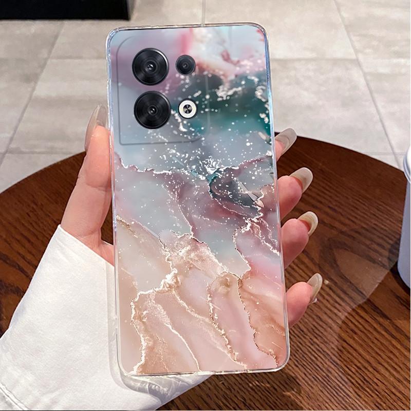 For Oppo Reno8 5G Case Oppo Reno 8 Pro Phone Case Luxury Cute Love Heart Rabbit Funny Clear Soft TPU Silicone Back Cover Bumper