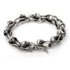 Titanium Steel Bracelet ,Cool Skull Jewelry With Alternative Personality ,Fashionable Men 'S Bracelet 