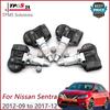 4PCS Tire Pressure Sensor 40700-3AN0B For 2012-2017 Nissan Sentra 315MHz TPMS Tire Pressure Monitoring System