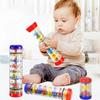 Montessori Baby Rain Stick 0 12 Months Musical Instrument Toys Rattle Shaker Toddlers Sensory Develop Toy Plastic Rain Maker Toy