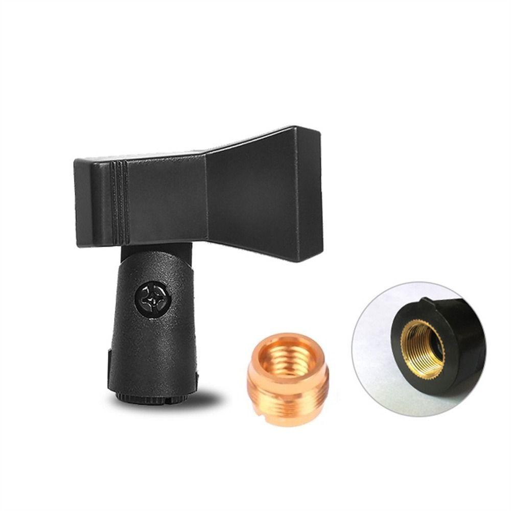 Mic Clip Clamp Quick Release Live Tripod Stand Mic Holder Clip Microphone Holder Microphone Clip
