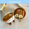 Egg Cute Noodle Cartoon Plush Hanging Toy Keychain Pendant Kids Travel Decor Bag