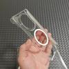 Чехол для Vivo X Fold 3 Pro Модный Для MagSafe Магнитный Прозрачный Чехол для Телефона Оснащен Защитой Центрального Шарнира Задняя Крышка