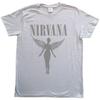 Унисекс футболка для взрослых Nirvana с принтом на спине с тура In Utero