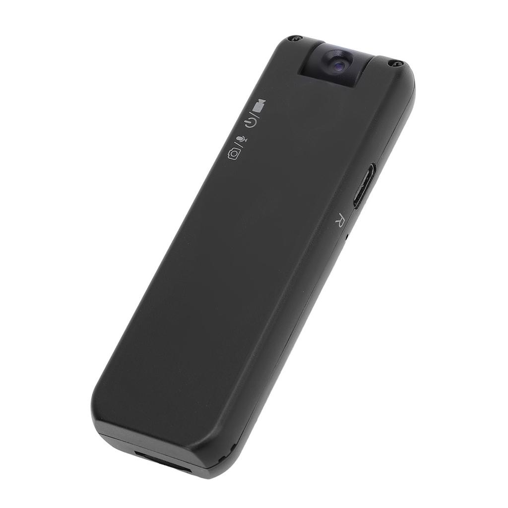 Body Worn Camera with Clip 1080P HD Rotating Lens Night Vision Wearable Pocket Video Recorder Suppor