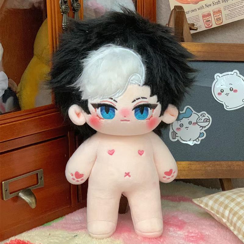 20 см Каваи Аниме Игра Одетая Хлопковая Кукла Косплей Мягкая DIY Плюшевая Кукла Может Менять Одежду Милый Подарок на День Рождения для Детей