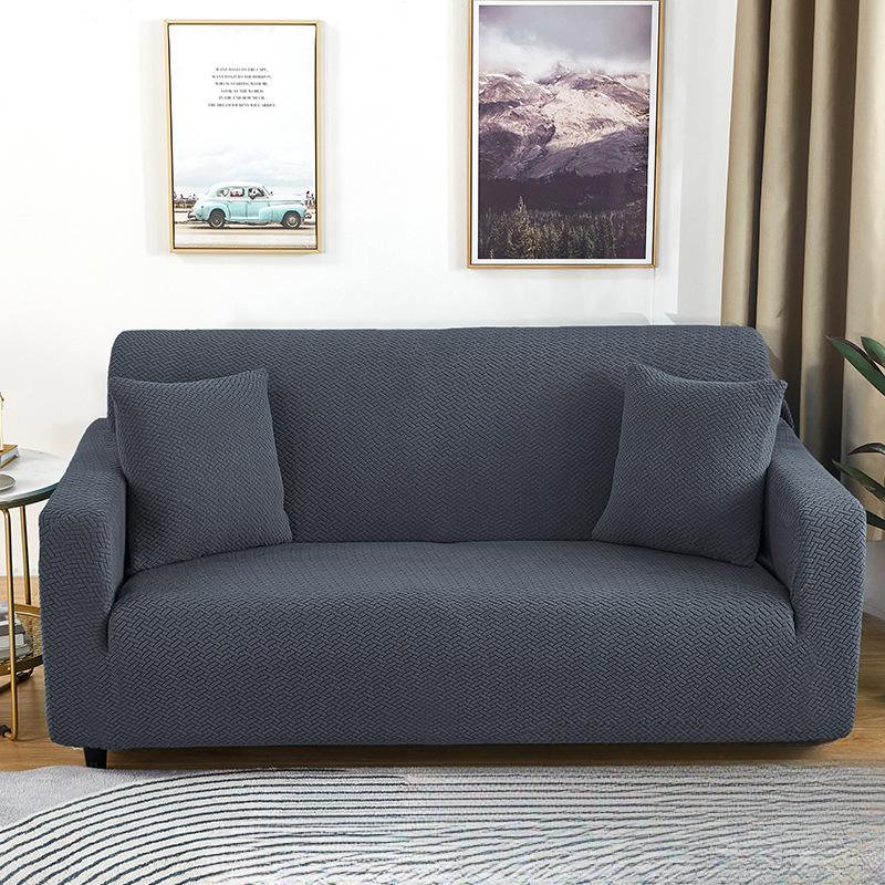 Эластичный нескользящий чехол для дивана, полностью завернутый чехол, универсальная подушка для дивана, полотенце для ленивого дивана, ткань с полным покрытием