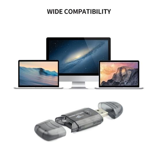 Мини-USB 2.0 высокоскоростной адаптер для чтения карт памяти телефона для компьютера