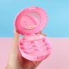 Beauty Plastic Mirror Case Lashes Container Box Makeup Tool Lashes Organizer False Eyelash Box