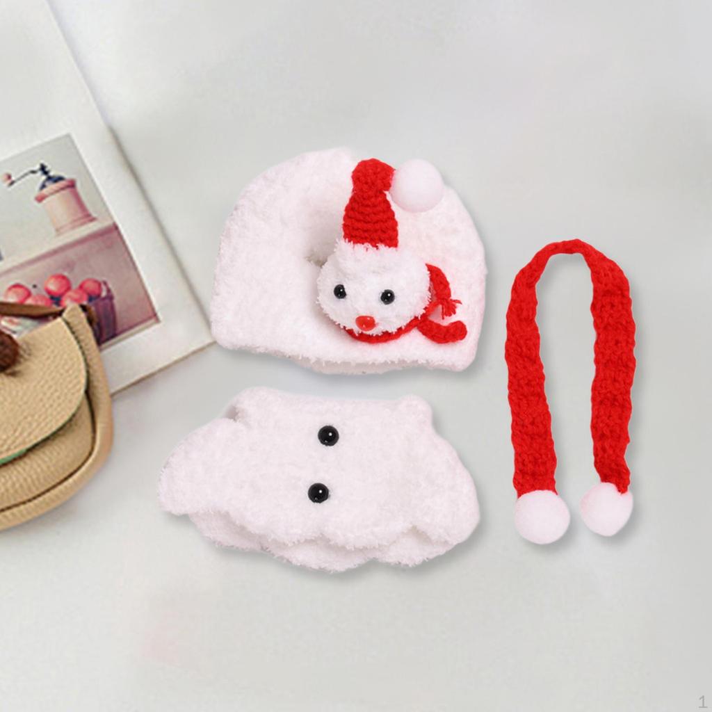 15cm Doll Clothes Cartoon Plush Accessories Outifits Stuffed Animals