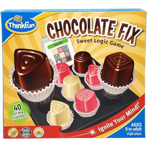 ThinkFun "Chocolate Fix" Game (76330) for Ages 8 and Up. [Educational Game That Develops Logical Reasoning Skills. A Great Gift for Birthdays and Chri
