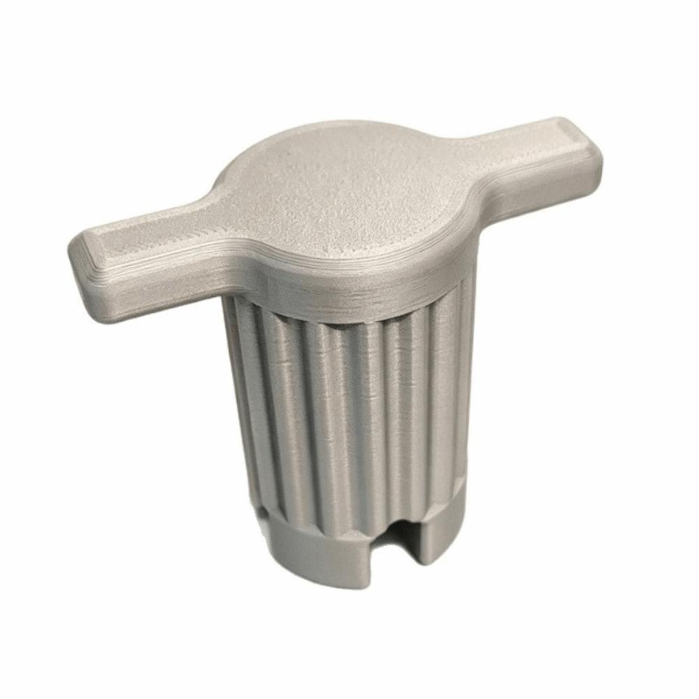 Ribbed Grip Drain Pump Filter Cover Remover Laundry Appliance Maintenance Tool for Stuck Filters