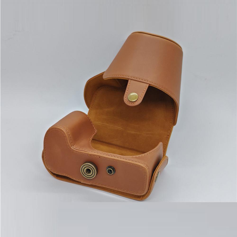 PU Leather Camera Case Cover For Nikon COOLPIX P510 P520 P530 Protective Bag With Strap