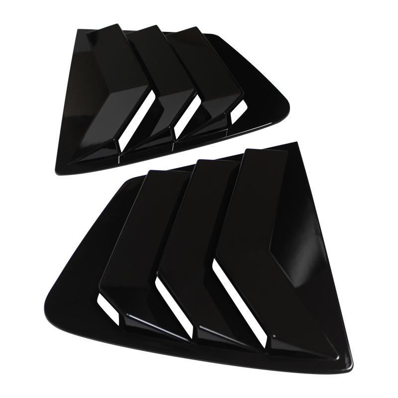 1 пара оконных жалюзи для Honda Civic 9th 2011-2015, передние треугольные жалюзи на окна, шторки, накладки, наклейки, вентиляционные отверстия