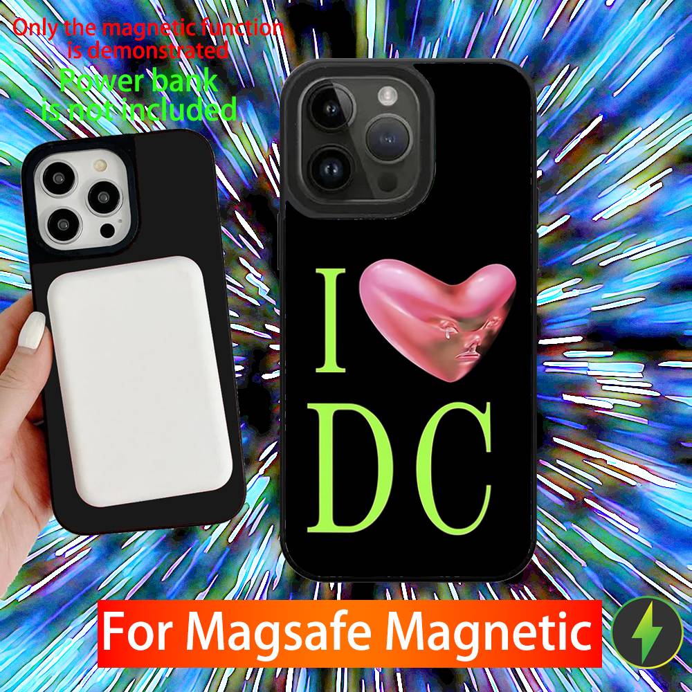Fontaines DC Romance Phone Case For iPhone 16,15,14,13,12,11,Pro,Max,Plus,Mini,SE New Magsafe Magnetic Wireless Charging