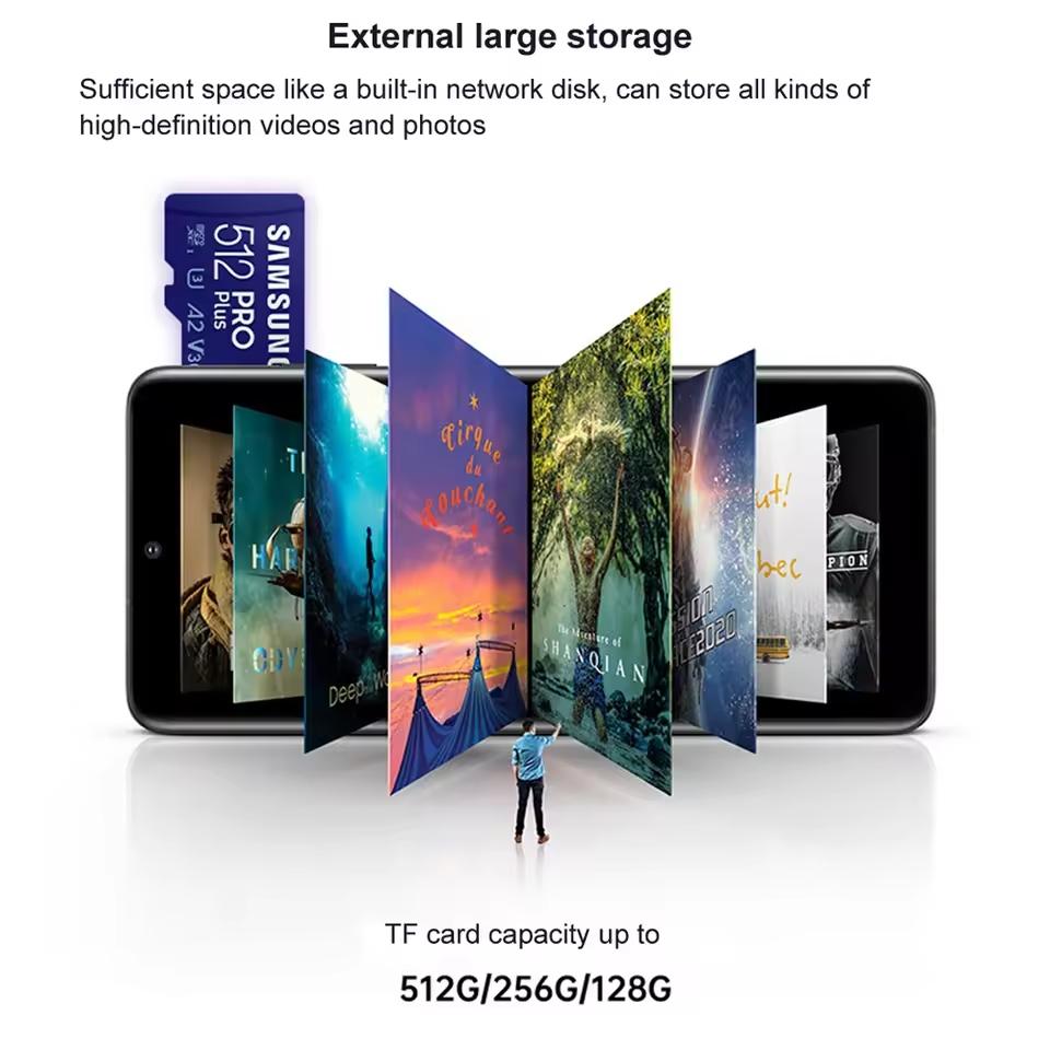Samsung Карта памяти PRO Plus microSD 256 ГБ microSDXC,512 ГБ 128 ГБ До 180 МБ/с, Full HD и 4K, UHS I, C10, U3, V30, A2, для телефонов GoPRO и камеры дрона DJI