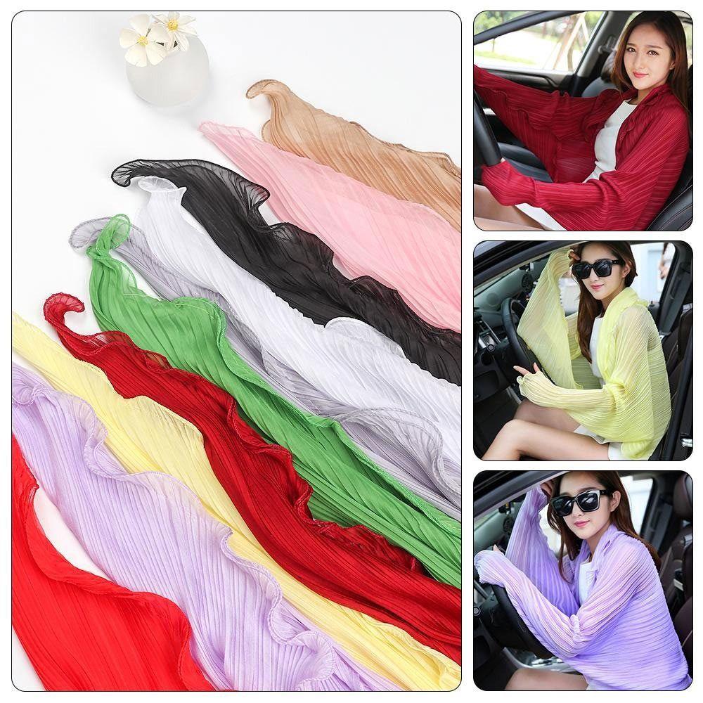 Солнцезащитный защитный пляжный манжет Солнцезащитные рукава Водительские рукава Рукава для рук Шаль Шарф