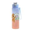 750ml Cartoon Letter Printed Lovely A-Z Water Cup Portable Children Plastic Cartoon Outdoor Sport Large Capacity Water Bottle
