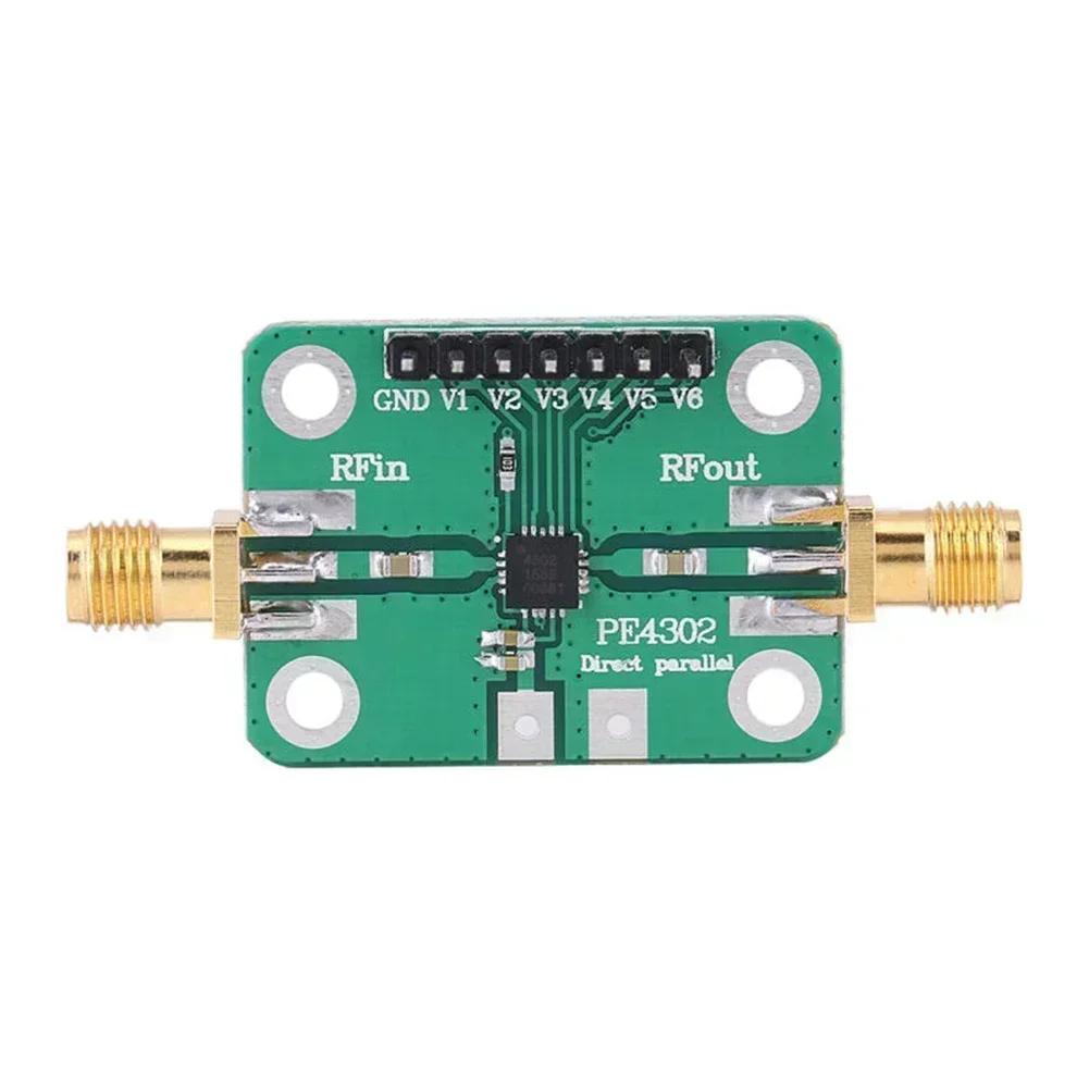 PE4302 CNC Attenuator Module Parallel Immediate Mode 1MHz-4GHz PE4302 CNC RF Attenuator Module For SMA-Female Electrical Tool