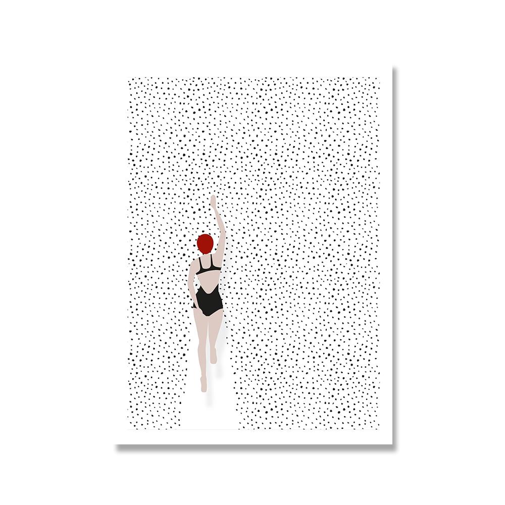 Мы едем на рассвете плакат с принтом эстетический декор комнаты красное вино кофе холст картина настенная живопись плавательная точка минималистичный домашний декор