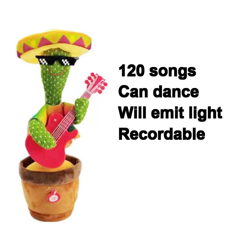 Говорящая танцующая игрушка-кактус