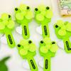 8 шт. Мини портативный ручной вентилятор в форме мультяшной лягушки, подарочный набор, подарки для взрослых на вечеринку, день рождения, наполнитель для пиньяты, подходит для летних вечеринок, сцен группового обеда