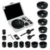 Hole Saw Set 8/11/16PCS Hole Saw Kit In Case Drill Bit Kit with Mandrels and Hex Key for Soft Wood Plywood Drywall PVC