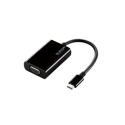 Elecom Адаптер USB-C к VGA (черный) AD-CVGABK