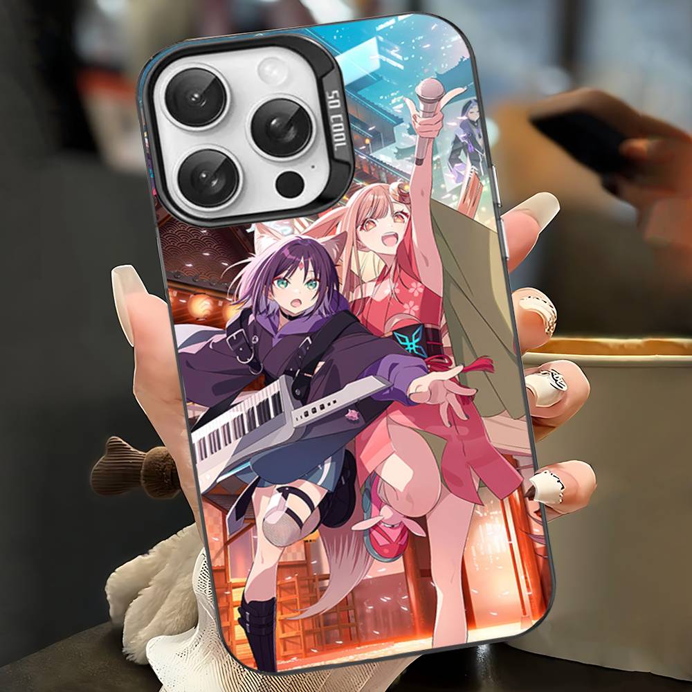 Классический Космический Принцесса Кагуя GL Аниме Чехол для Телефона Для IPhone 17 16 15 14 13 12 11 Pro Max Plus Pro Цветной Корпус