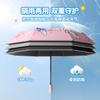 Creative 8-bone Three-fold Joint Children's Umbrella Automatic Sunshade Vinyl Umbrella Advertising Fixed
