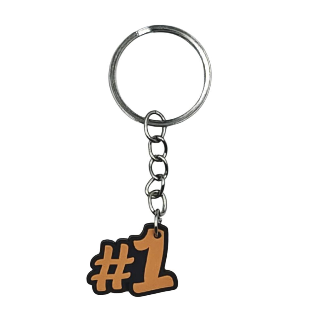 Creative Sports Keychain: Soft PVC Rubber Keyring for Football, Basketball, Volleyball, Rugby Bag Pendant