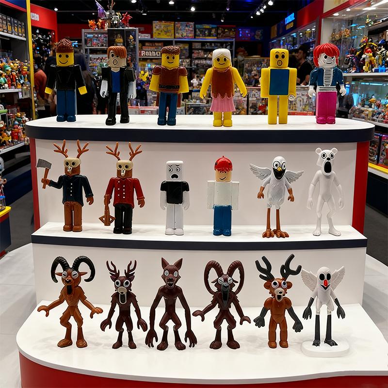 99 Ночей в Лесу Фигурки Фигурки Фигурка Сова Коза Волк Олень 99 Ночей в Лесу Фигурка Пластиковая Игрушка Подарок