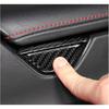Real Carbon Fiber Center Armrest Box Switch Button Cover For Corvette C8 20-23