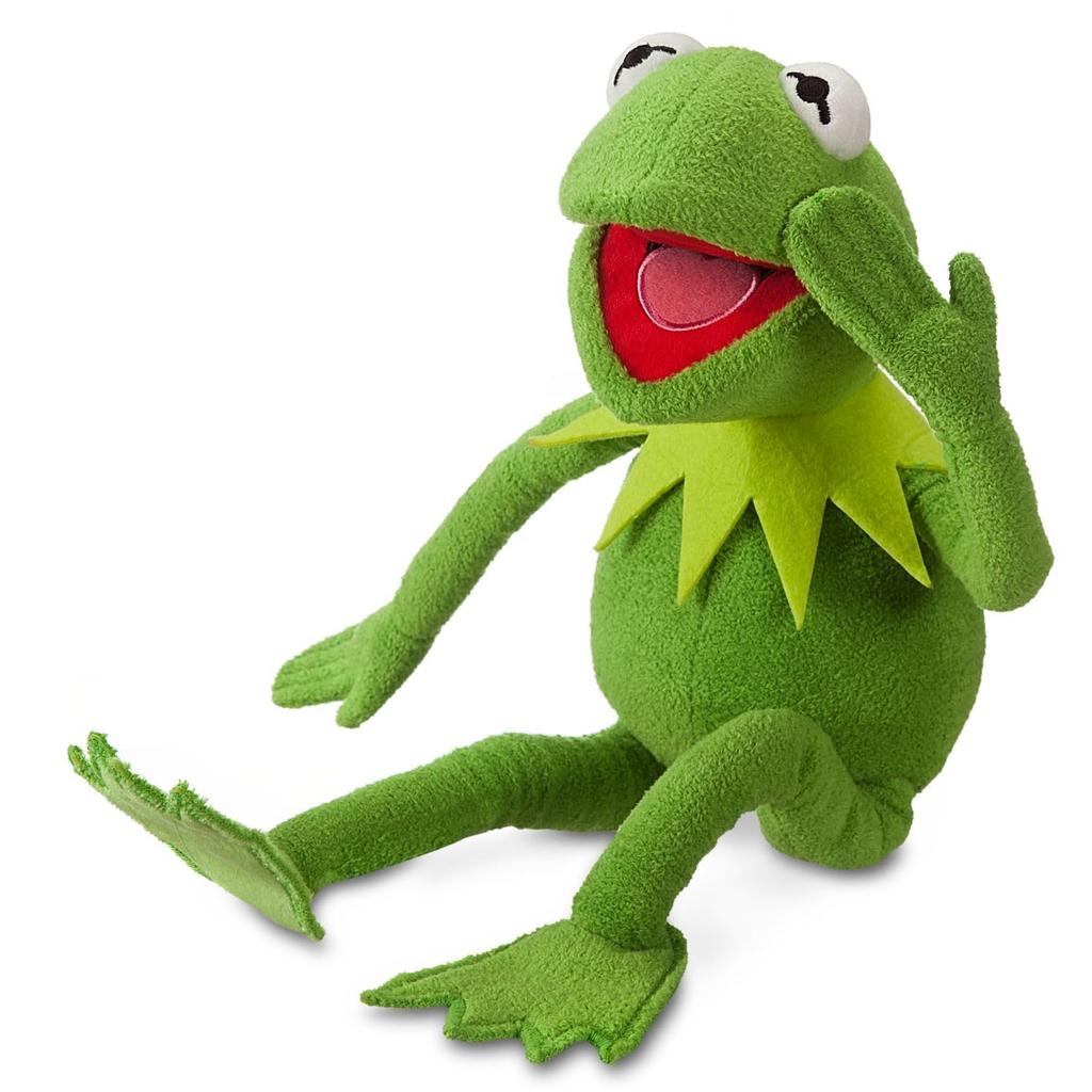 Disney Disney Store Official Kermit the Frog Plush - Iconic 16-Inch Soft Toy from the Muppet Collection - Perfectly Made for Fans and Kids - Durable