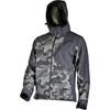 Softshell Jacket with Hood, Green-Black Camo, "", Ce, Lahti